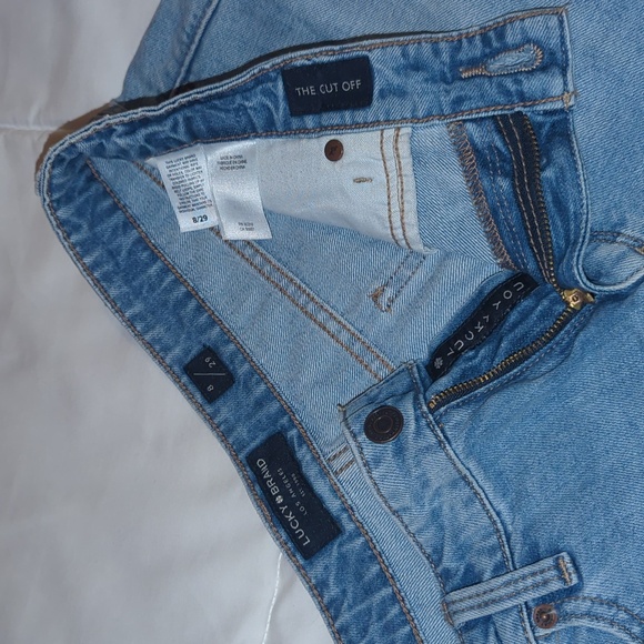 Lucky Brand 8/29 THE CUT OFF shorts - Picture 2 of 6